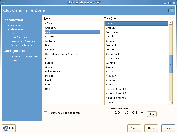 Screenshot-Clock and Time Zone - YaST.png